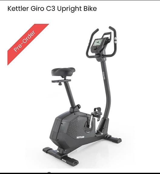 Kettler Giro C3 motionscykel svart