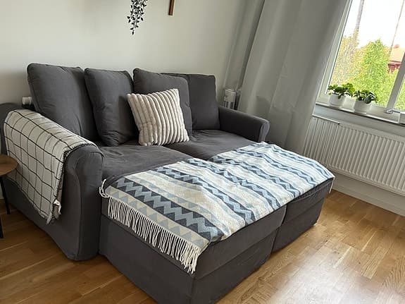 Två VIMLE divaner från IKEA