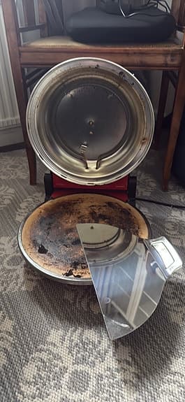 Ariete pizzaugn röd bänksmodell