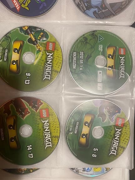 Lego Ninjago och Teenage Mutant Ninja Turtles DVD-filmer