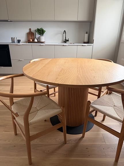 Matgrupp från Chili i Ljus ek