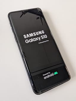 Samsung Galaxy S10 smartphone 128 GB svart