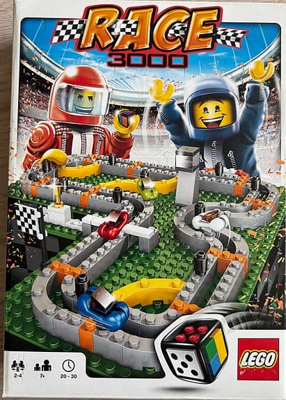 LEGO Racers 3000 och Ramses Pyramid sällskapsspel