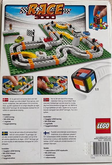 LEGO Racers 3000 och Ramses Pyramid sällskapsspel