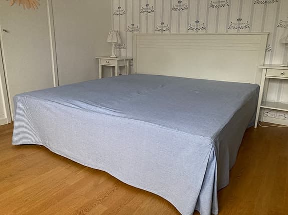 Sängkappa till dubbelsäng