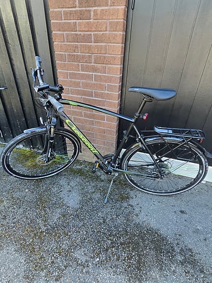 Crescent Starren hybridcykel 28" unisex svart/grön