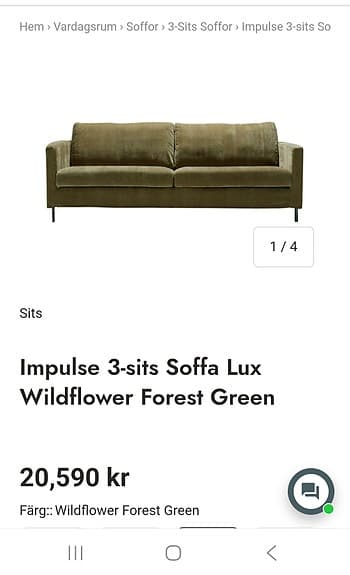 Soffa Impulse