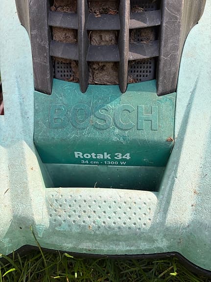 Bosch Rotak 34 elgräsklippare 34 cm 1300W grön