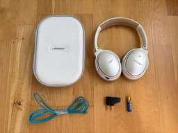 Bose QuietComfort QC25 - Vit/beige