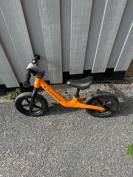 Crescent balanscykel 12" orange