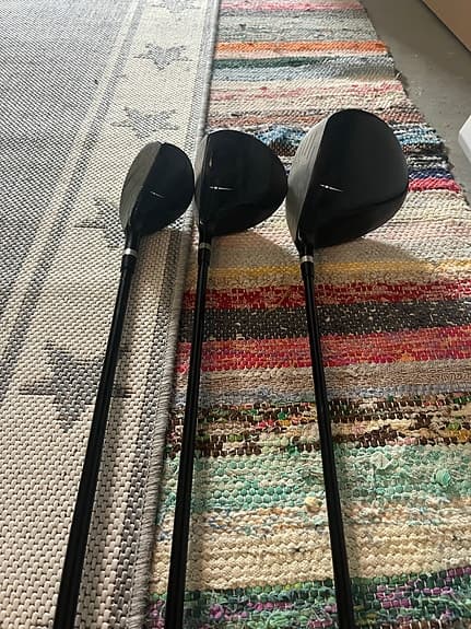 Golfklubbor järnsett med driver 3wood och hybrid inkl putter