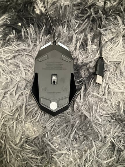 Optisk USB gamingmus svart