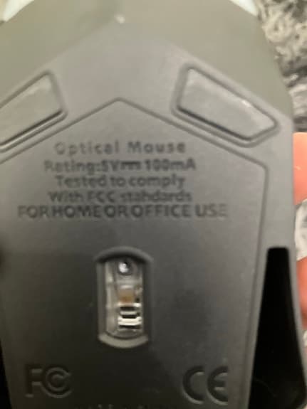 Optisk USB gamingmus svart