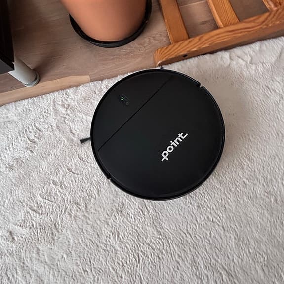 Point robotdammsugare svart