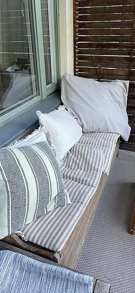 Träsoffa/kökssoffa från sekelskiftet