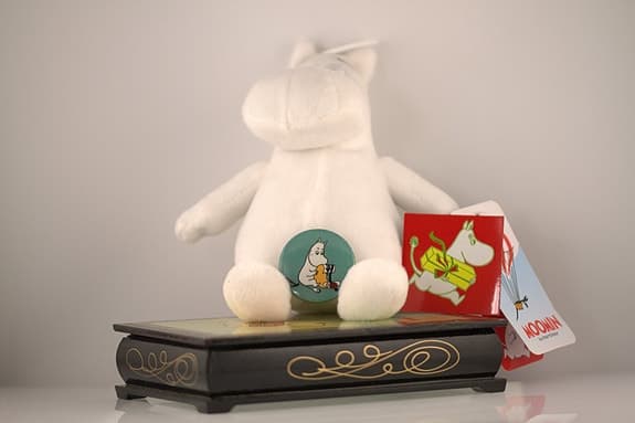 Mumin Låda med Moomintroll Plush Toy "Characters"  NY