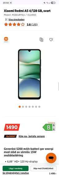 Xiomi Redme A5 NY