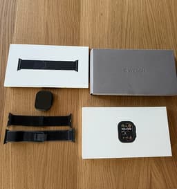 Apple Watch Ultra 2 black titanium case cellular/gps