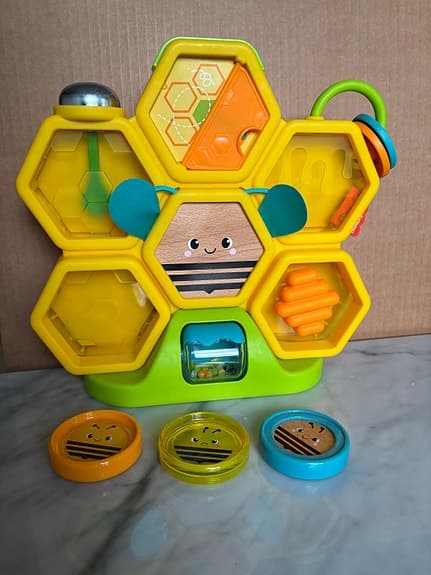 Fisher-Price Busy Activity Hive – aktivitetsleksak / sensorisk leksak