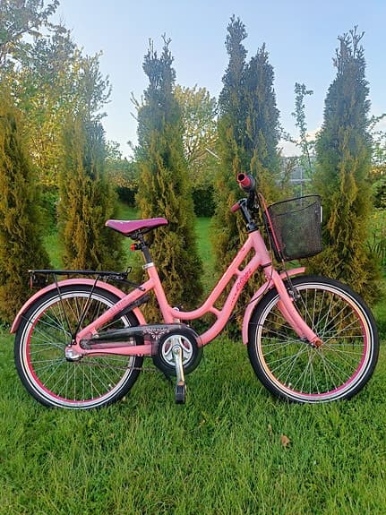 Monark lill karin barncykel "20" rosa