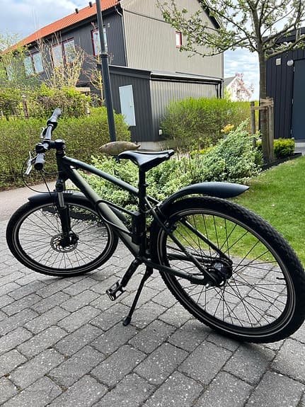 Crescent Ire 26" grön med fotbroms