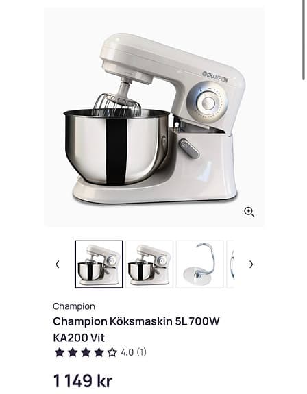 Champion matberedare/köksmaskin