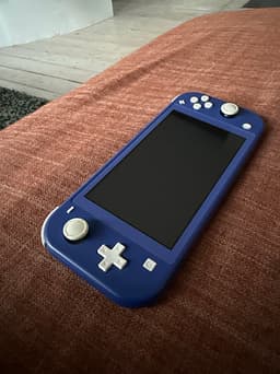 Nintendo Switch Lite blå handhållen konsol