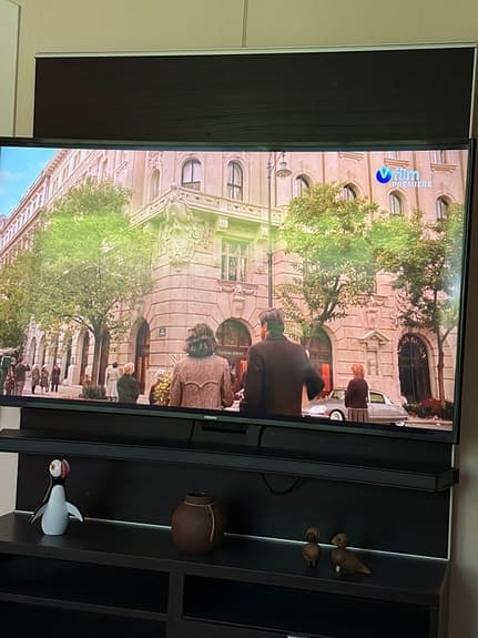 Väggpanel och TV-bänk(IKEA)