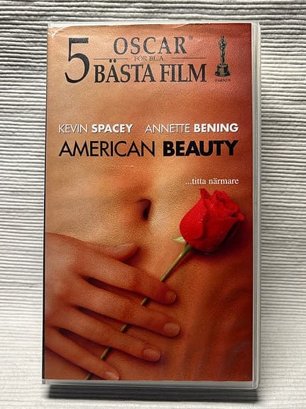 American Beauty VHS-film svensk text