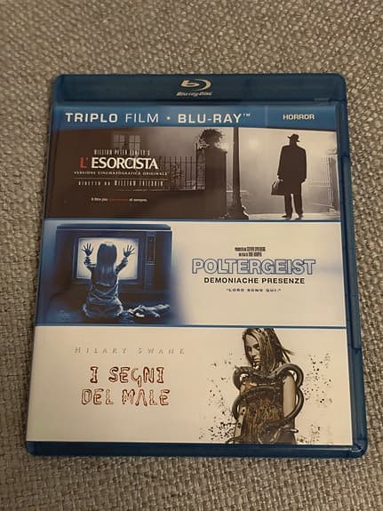 Blu-ray filmer skräcksamling