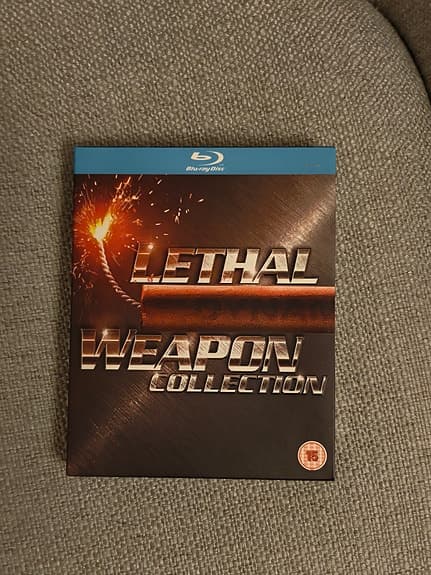 Leathal Weapon 1-4 blu-ray film samling Dödligt vapen: 1-4