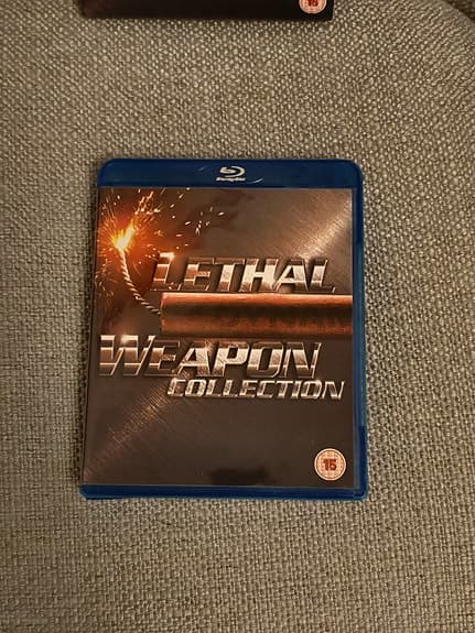 Leathal Weapon 1-4 blu-ray film samling Dödligt vapen: 1-4