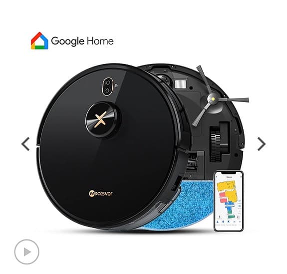 Neatsvor X650 Pro robotdammsugare svart