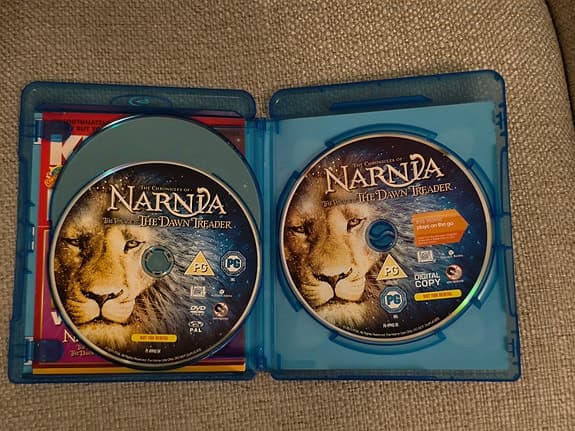 The Chronicles of Narnia - The Voyage of The Dawn Treader (blu-ray film)