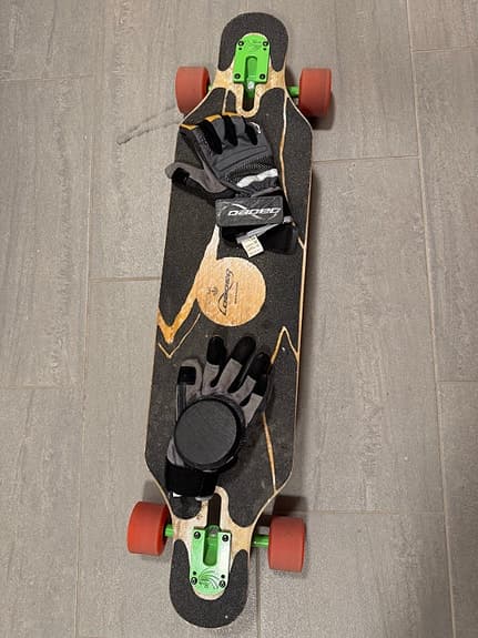 Loaded Icarus longboard flex 1