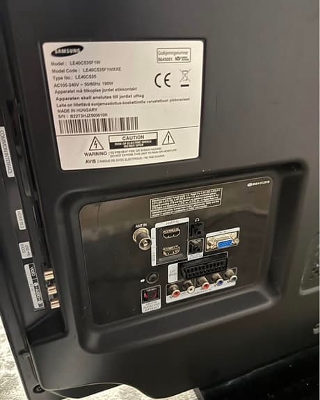 Samsung 40" LCD-TV LE40C535 (Full HD) ej smart