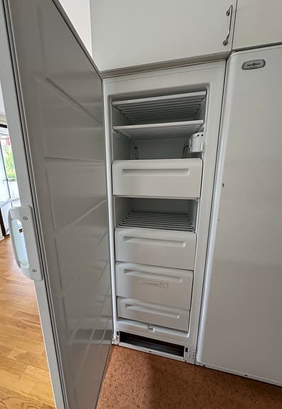 Kylskåp, Frys, spis/ugn, köksfläkt