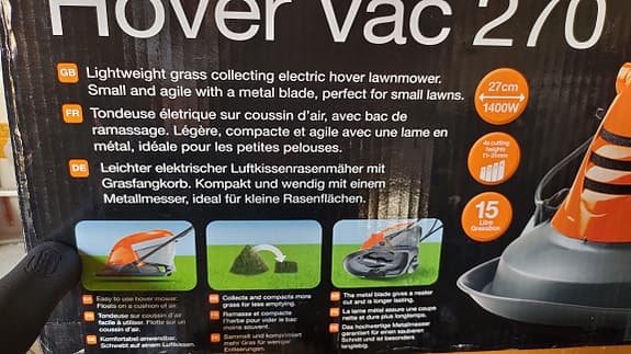 Electric Lawnmower by Husqvarna