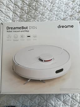 Dreame DreameBot D10s robotdammsugare och mopp vit