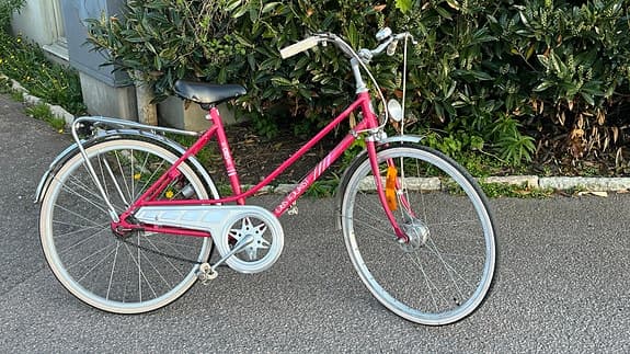 Gazelle barncykel 26" rosa