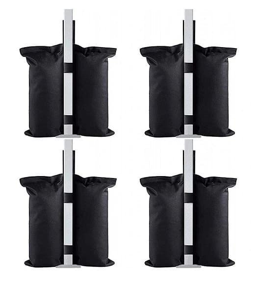 Sandvikter till tält, paviljong & parasoll – 4-pack