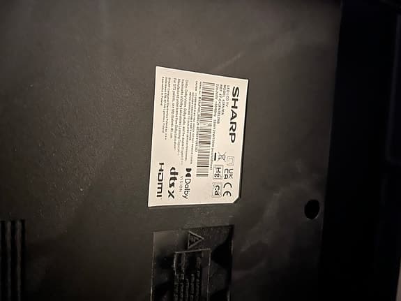 Sharp LED-TV 40 tum svart
