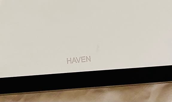 HAVEN spegel 50x70 cm svart ram