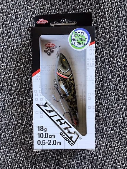 4x Berkley Zilla Glider 10 cm – Effektivt gäddbete!
