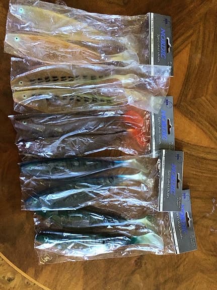 Nordic Specialist Shads 25cm – 5 Färger Gäddjigg Nytt