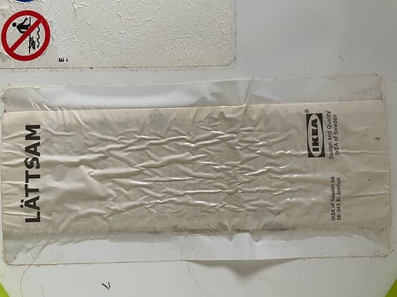 IKEA babybadkar vitt med halkskydd