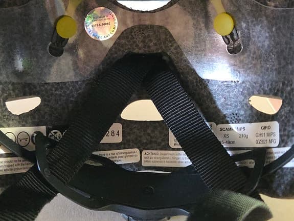 Giro Scamp Mips XS barnhjälm