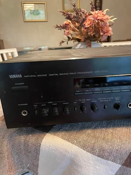Vintage Yamaha DSP E300 Dolby surround förstärkare