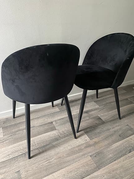 Matstolar svart