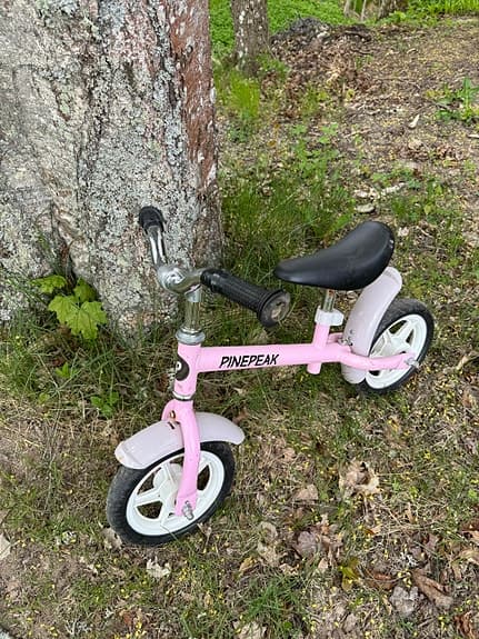 Pinepeaks springcykel, balanscykel 12”